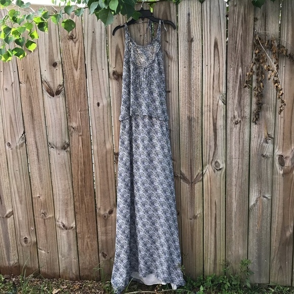 Robbi & Nikki Casual Maxi Dress Size Medium D147 - Picture 2 of 10